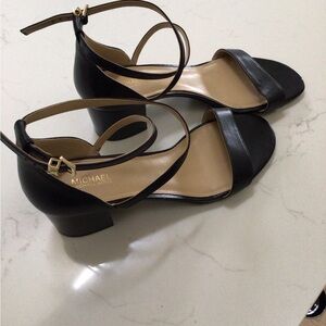 Michael Kors Black Strappy Sandals